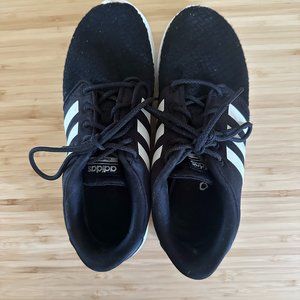 Adidas Black Cloudfoam Gym Shoes (Comfy and Selling Cheap!)